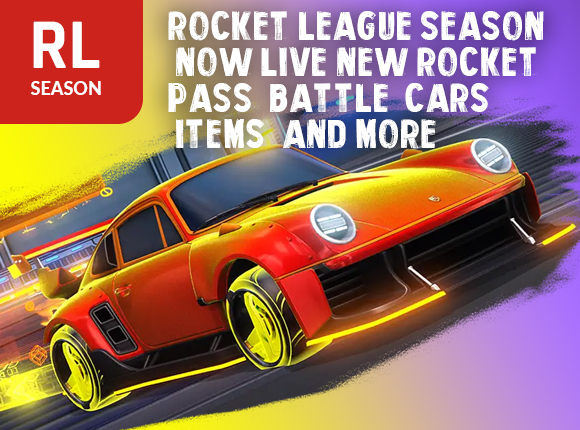 Rocket League Season 12 Now Live,New Rocket Pass, Battle  Cars, Items, and More